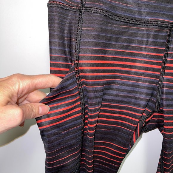 Lululemon Speed Tight IV Twisted Dune Alarming Black Size 4‎ - Picture 5 of 9